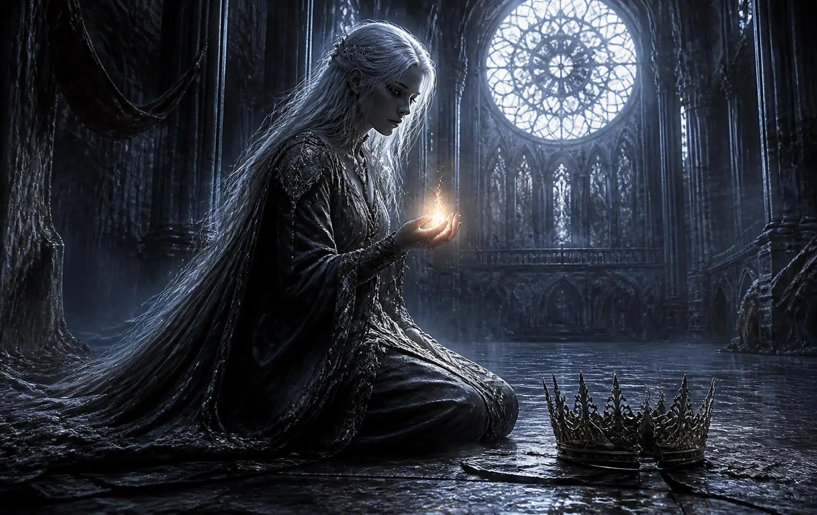 A ruined cathedral where her story was rewritten.